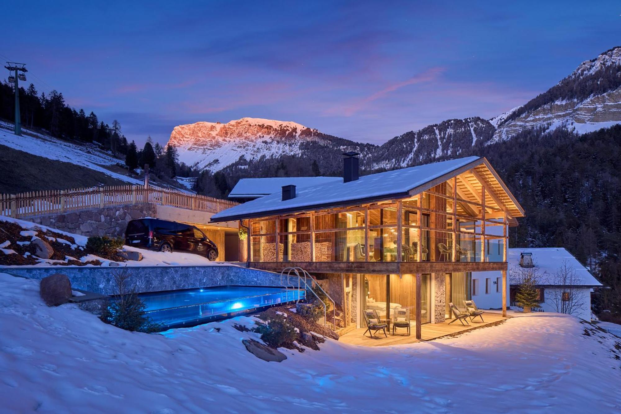 Luxury Chalet Vilaiet Ortisei Eksteriør bilde